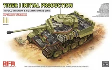 1/35 Rye Field Model #5131 Tiger I Initial W/Full Interior & Cutaway Parts
