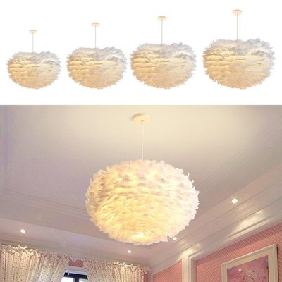 Feder hängende Deckenleuchte LED Hängelampe Montage DIY Indoor Loft Decor