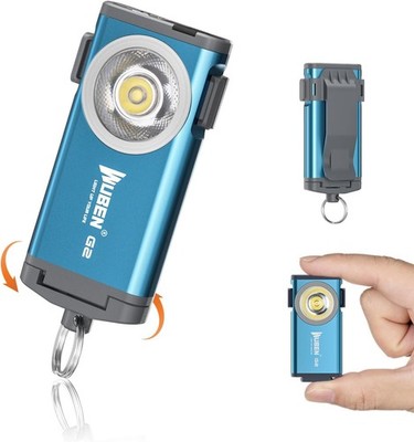 WUBEN G2 LED Mini Taschenlampe 500 Lumen Schlüsselbundlicht Wiederaufladbar