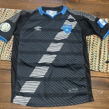Umbro Guatemala National Team 2023/24 Third Jersey Black Men  s Small Futbol EUC
