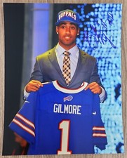 Stephon Gilmore Signed 8x10 Photo Buffalo Bills NFL RAD