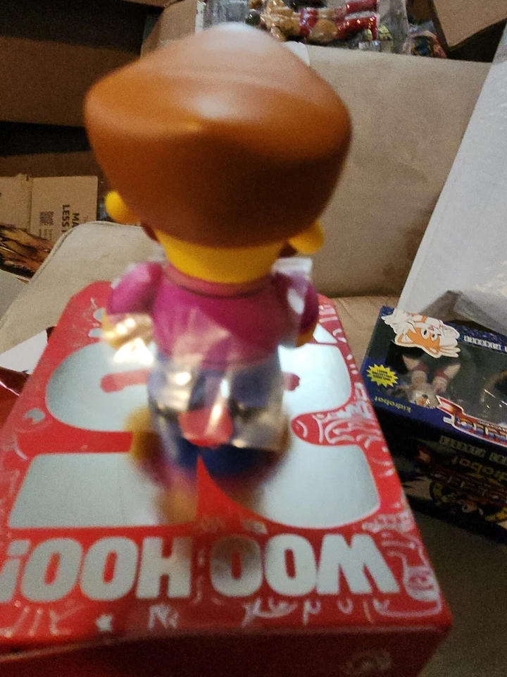 Kidrobot Los Simpson 25 Aniversario 3” Figura Viny Hank Escorpio Como Nueva en Caja Foto 3 de 4
