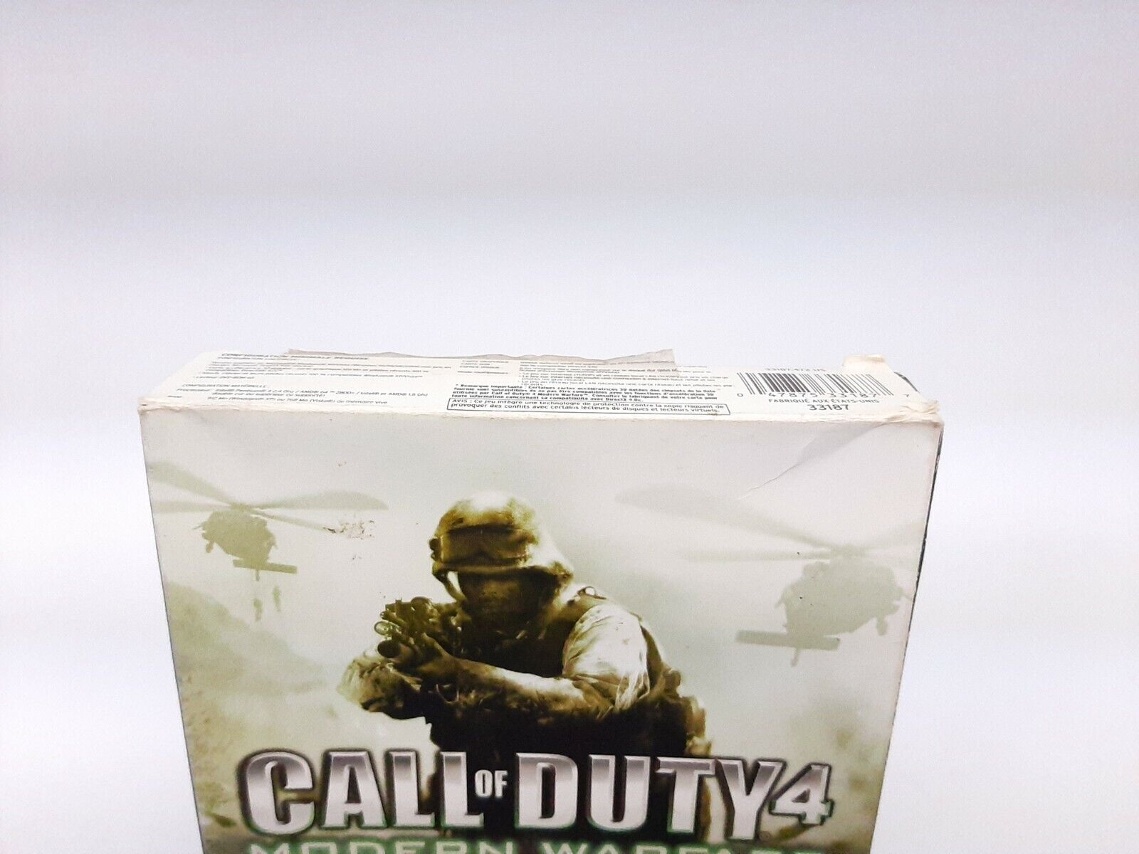 Call of Duty 4 Modern Warfare (PC 2007) With Case/Box & BooK CD SEE  DESCRIPTION