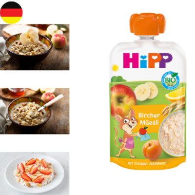 HiPP Quetschie Bircher Müsli, 100 g Beikost