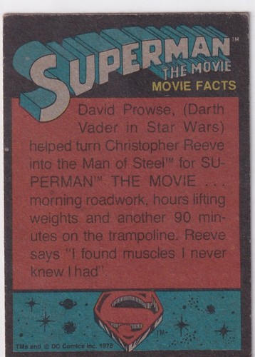 Superman Trading Cards singles Good-Excellent cond. 1978 Topps U-Pick #1-77 - Picture 139 of 147