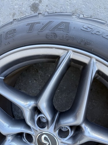 JUEGO LLANTAS LLANTAS LLANTAS 19"X8" INFINITI QX30 2017-2019 OEM - Imagen 6 de 23