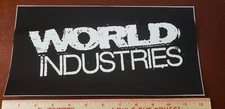VTG 90'S WORLD INDUSTRIES RODNEY MULLEN DAEWON SONG NOS SKATEBOARD DECK STICKER