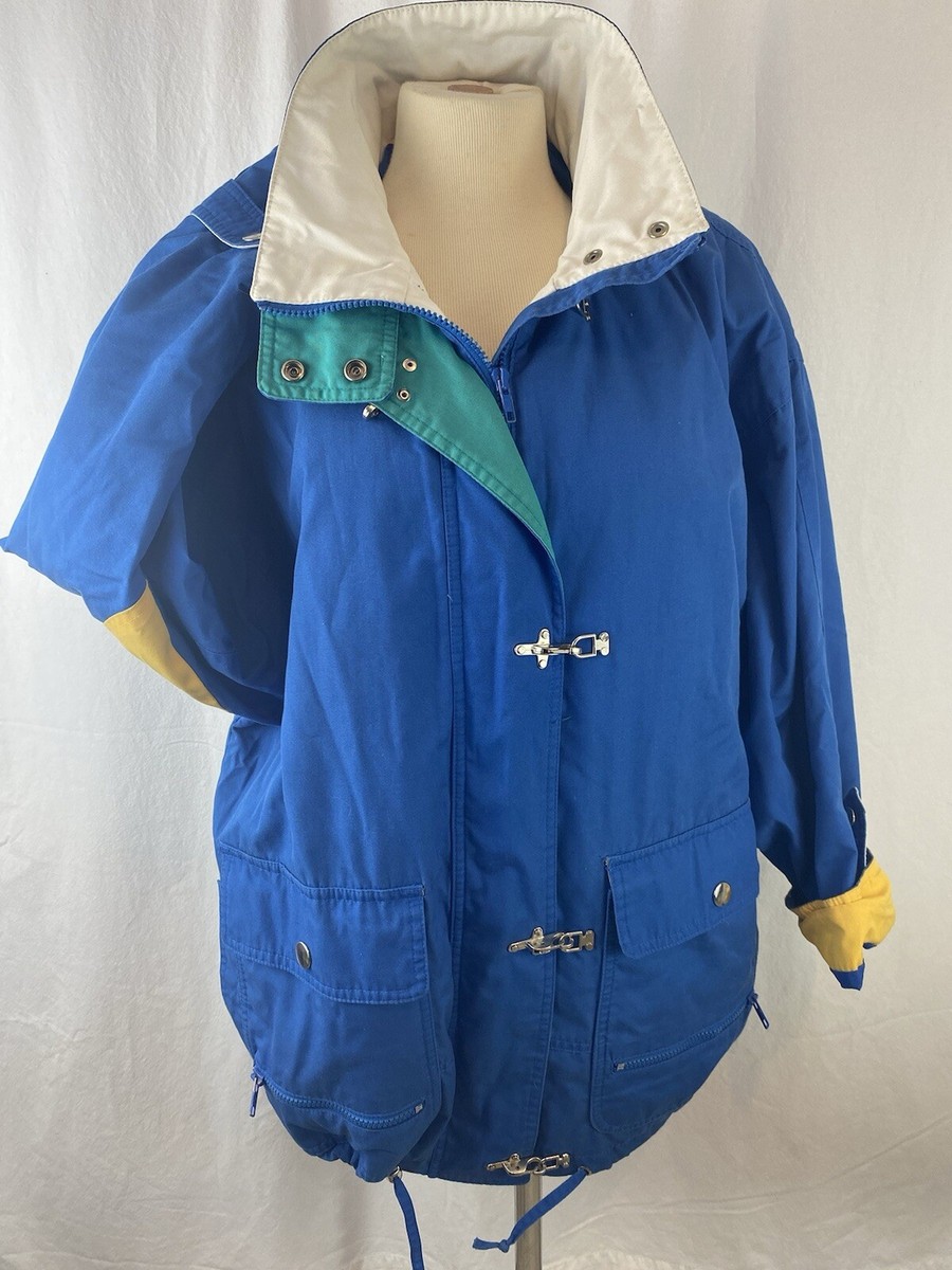Vintage London Fog Jacket Men's M Multicolor Color Block Vintage London Fog Jacket Men's M Multicolor Color Block