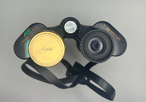 Vintage Selsi lightweight coated optics 7x50 luminous field 7.1 01451 With Case - Picture 4 of 7