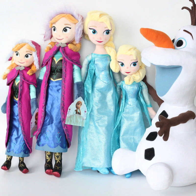 REINE DES NEIGES - Peluche Elsa ou Anna - 50 cm - 5873163