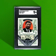 2023 Decision XI JINPING Money Card #MO50 SGC 9 MINT - SHIPS FAST!