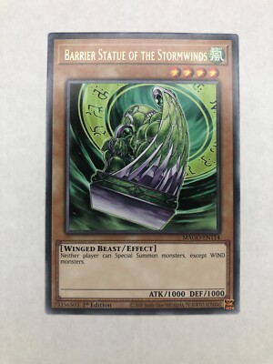 Barrier Statue Of The Stormwinds - MAGO-DE114 - Rare - 1st Edition (Pack Fresh)