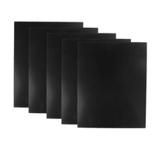 Pack of 5 plastic sheets for handicrafts, hobby building models