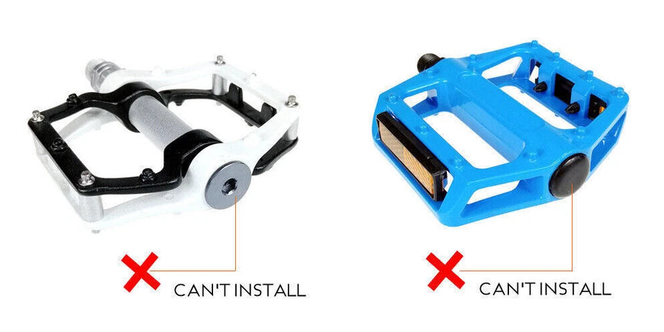 Tornillos de aluminio a prueba de polvo para bicicleta MTB bicicleta de carretera pedal plano tapas pernos tuerca Foto 3 de 4