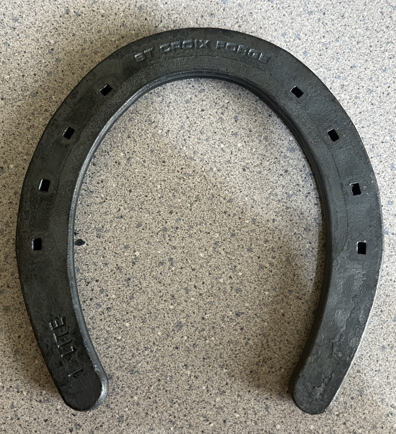 Real Full Size Horseshoe NEW (unfinished steel Horse Shoe) Genuine