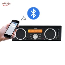 Car Radio Stereo In-Dash 2.5Inch Built-in  Speakers USB AUX MP3 Player Bluetooth