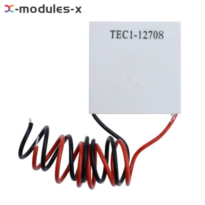 TEC1-12708 Heatsink Thermoelectric Cooler Cooling Peltier Plate Module DC12V New