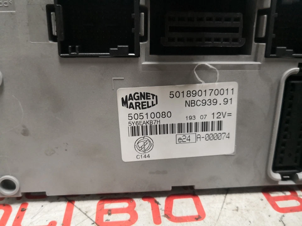 Kit Centralina Motore ECU Alfa 159 1.8 MPI 140cv 939A4000 2007 55555809 55210680 - Imagem 3 de 3