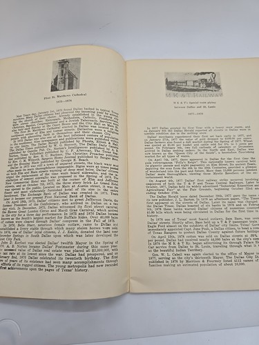 Dallas' First Hundred Years 1856-1956 George H Santerre Texas History Centennial - Bild 3 von 4