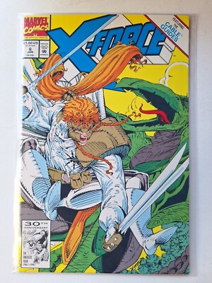 *X-Force* #6 Hi-Grade Rare Rob Liefeld Marvel Comics 1992 Nm Feat. Cable Guides