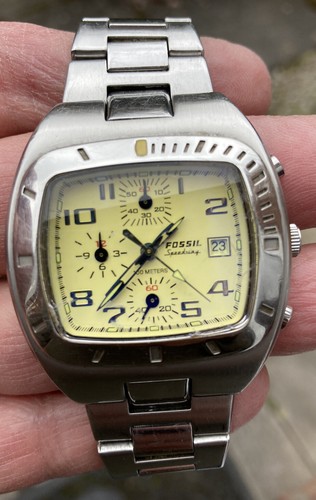 MENS FOSSIL BLUE SPEEDWAY CH-2327 