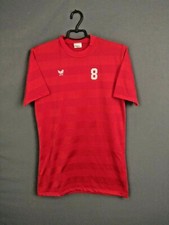 Erima Jersey MEDIUM Shirt Vintage Retro Red Trikot Camiseta Maglia Football ig93