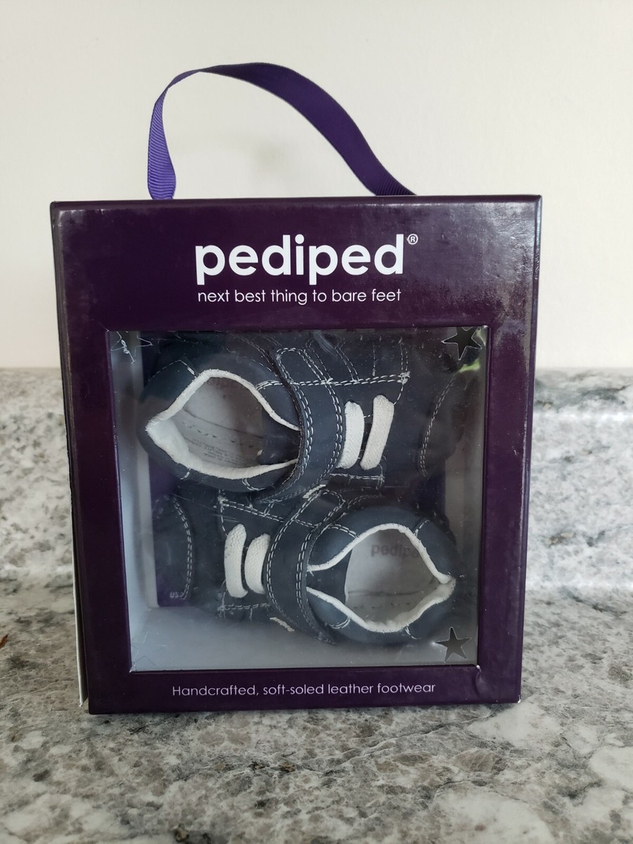 Pediped Originals Jake Navy Boys Shoes 0-6 Months