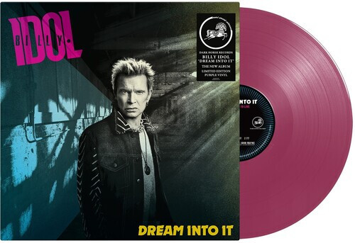 Billy Idol Dream Into It - Фиолетовая виниловая пластинка LP 12 - НОВАЯ запечатанная
