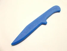 Kalaj Kutter Kali Training Knife Trainer Blue Tactical Defense Techniques MMA