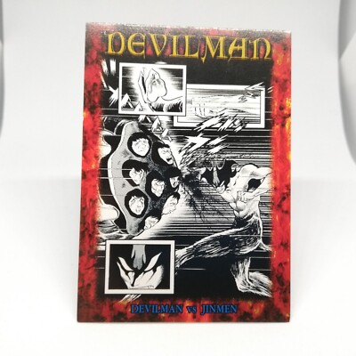 52 Devilman VS Jinmen Devilman Card Amada Go Nagai JAPAN ANIME