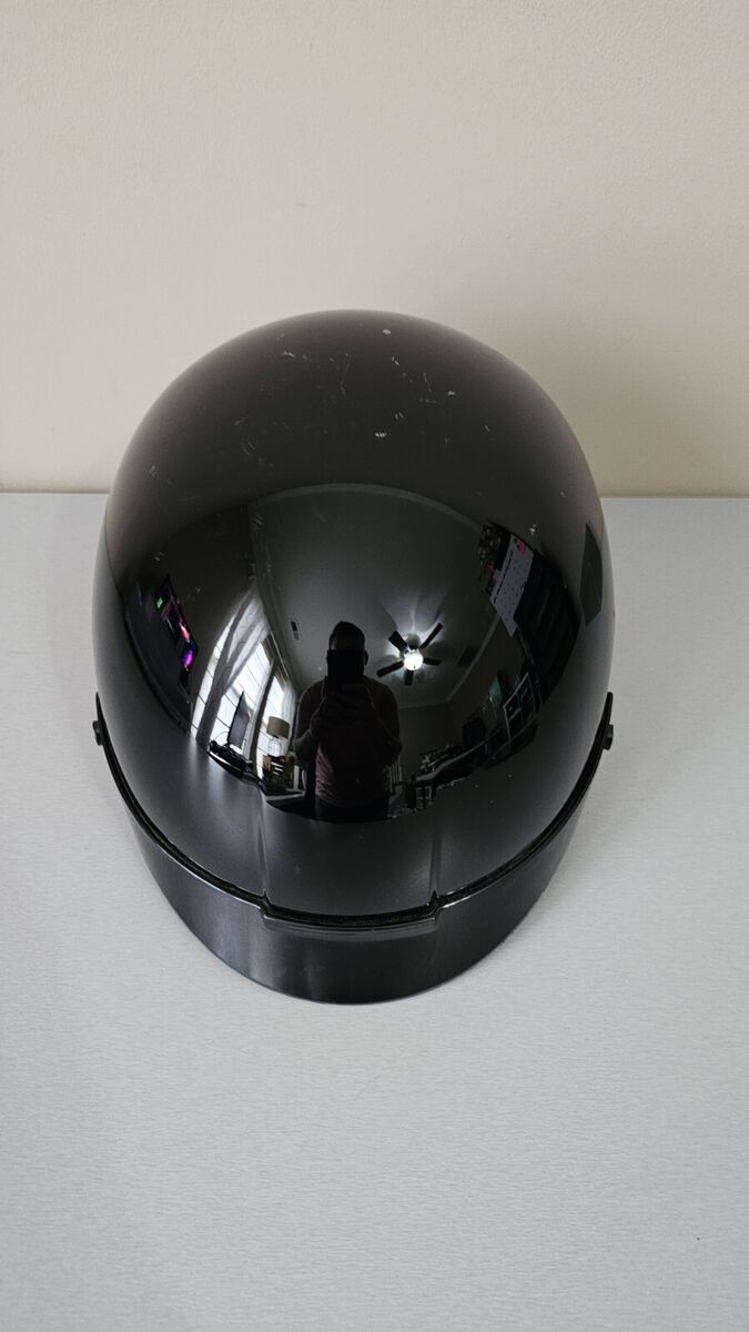 Harley Davidson 1/2 Helmet W/Sun Shield & Bag 98212-10VM Harley Davidson 1/2 Helmet W/Sun Shield & Bag 98212-10VM