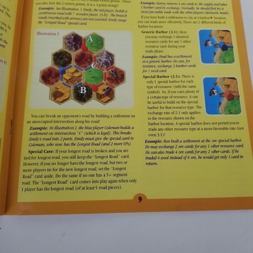 3071 Catan Replacement Game Rules and Almanac Booklet Instructions 2015 - Picture 4 of 8