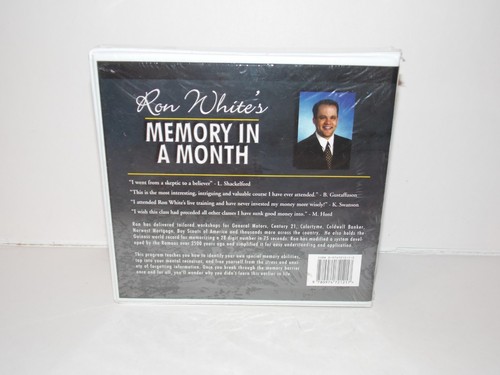 Ron White Memory in a Month & How to Develop the Mind of Einstein CD Sets +BONUS - Foto 4 di 18