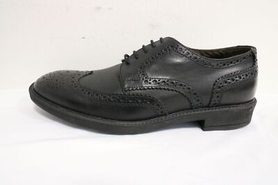 Roberto Morresi Herren Businessschuhe Halbschuhe Schnürschuhe Leder Schwar Gr.41