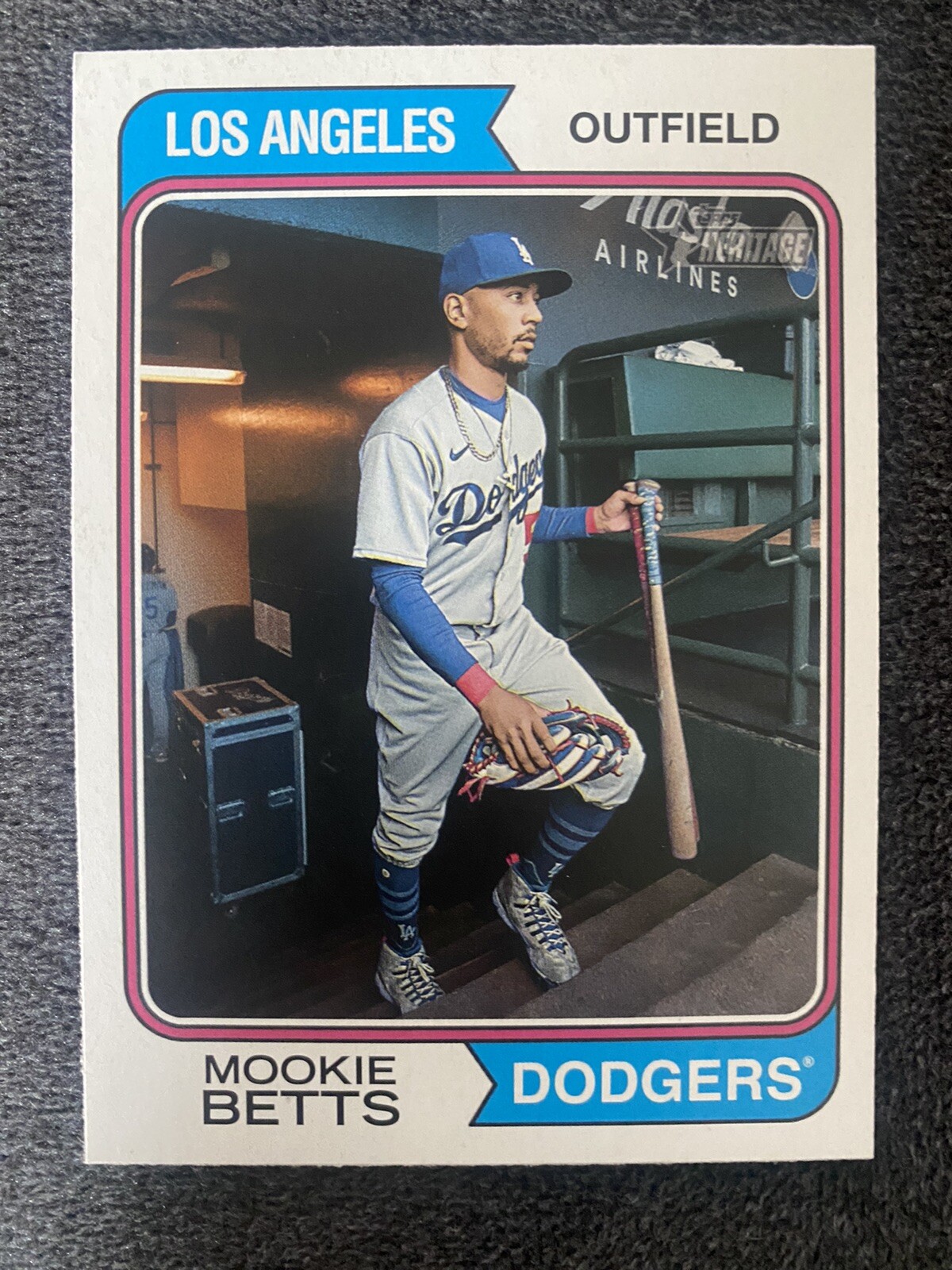 2023 Topps Heritage Mookie Betts #315 Image Variation SP - Los Angeles Dodgers