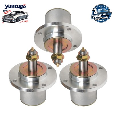 3x Spindle Assembly Fit For Ferris Snapper Simplicity 5061095 5061095SM S125XT