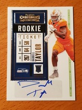 2020 Contenders Rookie Auto #274 Darrell Taylor Tennessee Seahawks 