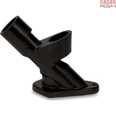 Cast Iron Flag Bracket Two-Position 45 90 Degrees Weather Resistant Outdoor D...