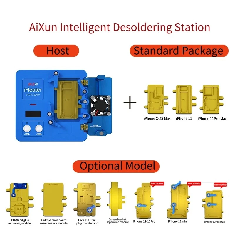 JC iHeater Pre-heating Station Platform heating plate for iPhone Android  Fixture | eBay