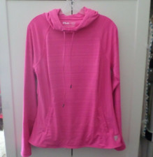 Fila Pink Pullover Hoodie Size L