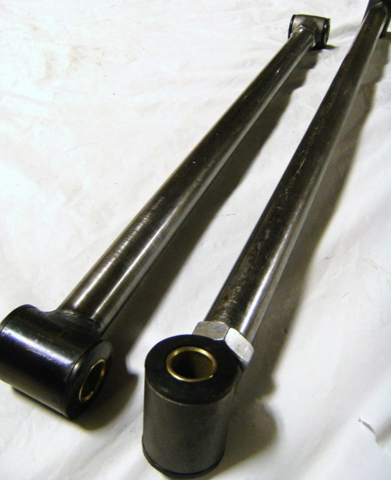 1955-59 Chevy GMC Caminhão Triangular Traseiro Quatro Barras 4 Link Kit + Bobina de 250 lb - Imagem 3 de 4