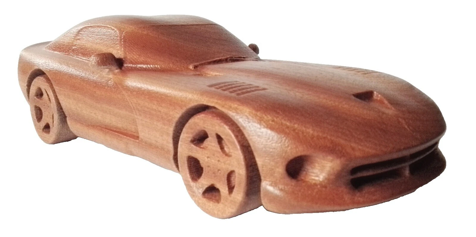 木制道奇压铸玩具车