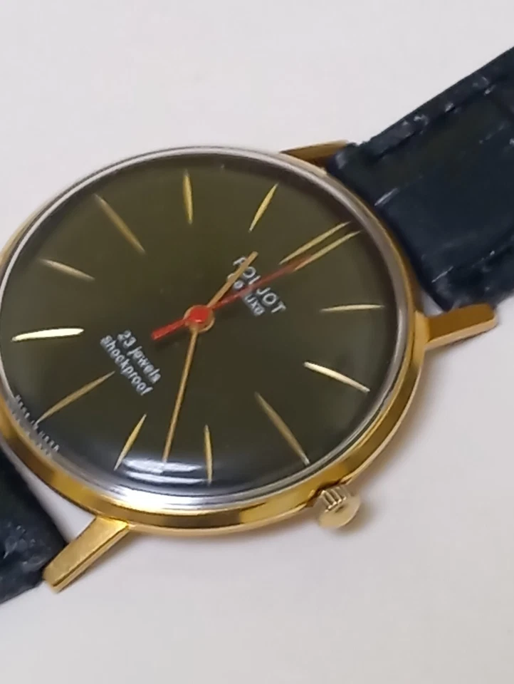 Vintage Soviet USSR men's wristwatch "Poljot de Luxe" 23 jewels - Image 4 of 4