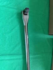 Allen 12820 1/2" Drive 15" Flex Head Breaker Bar Made in USA Chrome Vanadium