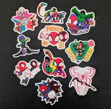 Spidey and His Amazing Friends Stickers, Spiderman Decals, Marvel