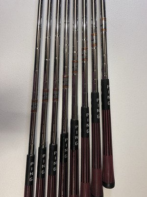 Ping Zing Orange Dot Karsten Iron Set 3-PW Steel RH KT-M Stiff | eBay