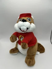 Buckees Plush Buckee The Beaver W/Red Hat Shirt  Plush