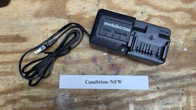 Metabo HPT UC18YFSL 18V Li-Ion Battery Charger - Black
