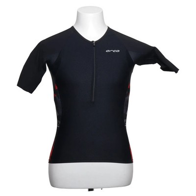 Orca, Fahrradtrikot, Größe: S, Schwarz/Rot/Grau, Elasthan/Polyamid, Herren #clR