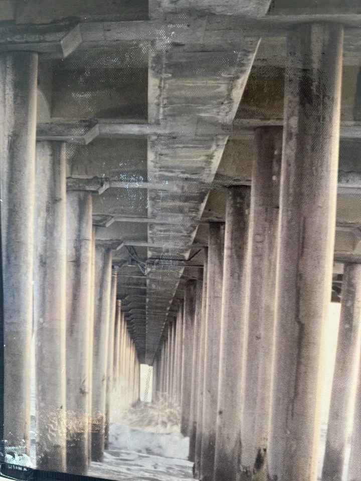 Light Up Beach Pier 14 X 11 Canvas Poster Led Wall Art Home Decor Backlit - Image 4 of 4